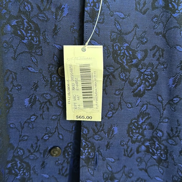 Men’s stretch long sleeve button down - Picture 2 of 5